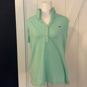 Vineyard Vines sleeveless top. Size L! Mint Green, a wardrobe staple!!